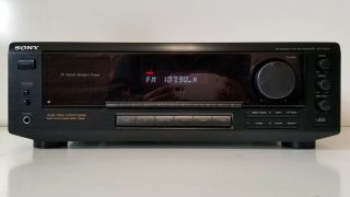Vintage Digital Am/fm Stereo A/v Receiver 150w/ch Sony Str - De310