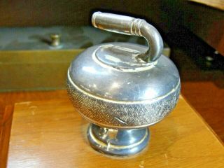 Vintage CURLING TROPHY 1949 - 50 VERNON LONGTIN TROPHY M.  B Taylor,  Skip 2