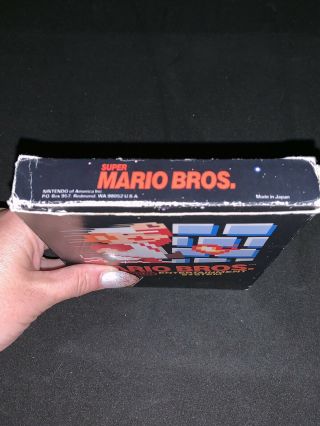 Mario Bros HANG - TAB No Rev - A CIB Complete Nintendo 1985 RARE 6