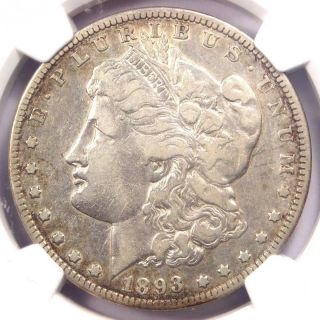1893 - O Morgan Silver Dollar $1 - Ngc Vf25 - Rare Key Date - Certified Coin