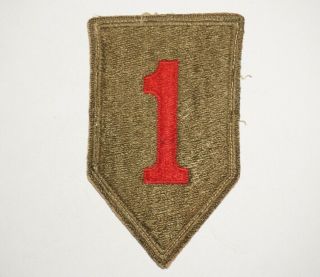 1st Infantry Division Patch D - Day Wwii Us Army P9326