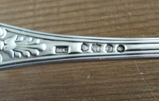 Antique Mary Chawner STERLING Silver Kings Pattern Spread Knife 65.  3g LOOK 4