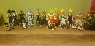 Vintage 1989 Dragon Ball Z Bs/sta Mini And 6 " Actio Figures Dbz - Dragonball Z