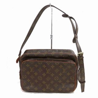 Authentic Vintage Louis Vuitton Shoulder Bag Nile Browns Monogram 701278
