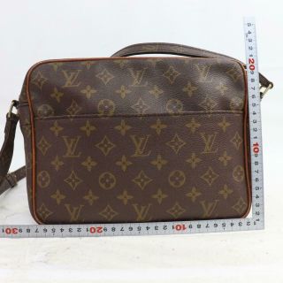 Authentic Vintage Louis Vuitton Shoulder Bag Nile Browns Monogram 701278 2