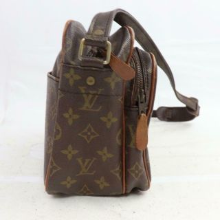 Authentic Vintage Louis Vuitton Shoulder Bag Nile Browns Monogram 701278 3