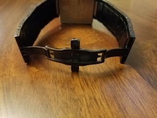 NIXON “THE MURF ” WATCH RARE STAINLESS &BLACKWITH BLUE LIGHT SERVICED BY NIXON 8