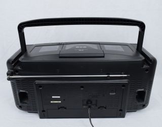Sharp WQ CH800 5 CD Changer Vintage Boombox Radio Dual Tape Deck Watch Video 7