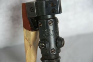 Vintage W.  R.  WEAVER CO.  Model 330 Sniper Scope With Mount,  1930 ' s 2