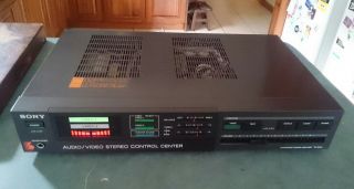 Vintage Sony Intergrated Stereo Amplifier Ta - Av33 Has Extra Video Inputs Aswell