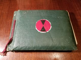 Rare Vintage Photograph Album Wwii Era.  Korea 7th Infantry Division Soldiers And