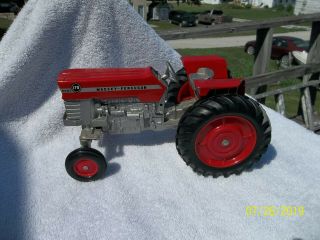 Vintage Ertl Massey Ferguson 175 Tractor 1/16 Scale Diesel Die Cast Farm Toy