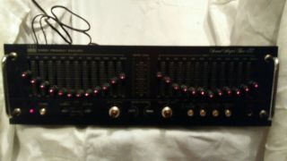 Adc Ss - 2 Sound Shaper Two Ic,  12 Band Stereo Frequency Equalizer Eq,  Vintage
