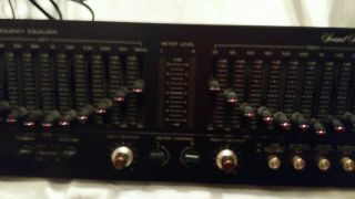 ADC SS - 2 Sound Shaper Two IC,  12 Band Stereo Frequency Equalizer Eq,  Vintage 3