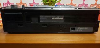 Vintage Rare Aiwa CS - W700H,  G,  F 4 Band Radio,  Cassette Tape Player Boombox 6