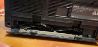 Vintage Rare Aiwa CS - W700H,  G,  F 4 Band Radio,  Cassette Tape Player Boombox 8