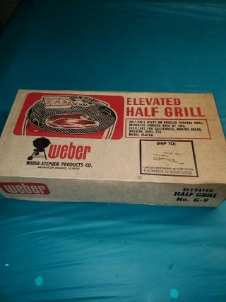 Weber Vintage Half Grill
