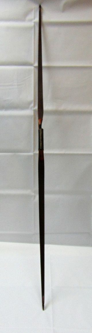 Vintage " Great Plainsman " Bryon Ferguson Longbow Archery Signed