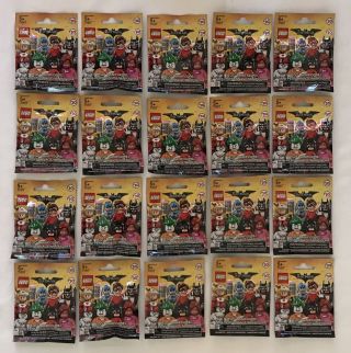 Lego Minifigures (71017) - Lego Batman Movie - Complete Set - Factory