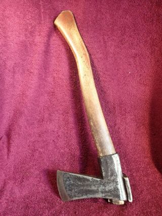 VINTAGE HEAVY 1.  82 kg SHARP AXE w WOOD HANDLE BILLNÄS FINLAND FINNISH 4