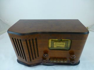 Vintage Silvertone 6230 Tube Radio AM/SW Magic Eye - for the Purist 2