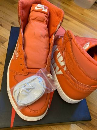 Nike Air Jordan 1 Retro High OG Vintage Coral Sail Orange Size 11.  5 555088 - 800 4