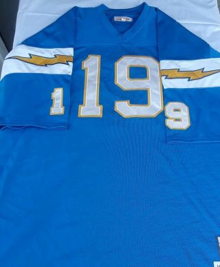 Lance Alworth 19 Vintage Jersey (mitchell & Ness) Size 60 San Diego Chargers