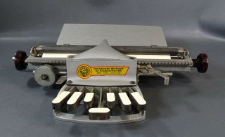 1960s Vintage Ddr German Leipzig Braille Brailler Machine Typewriter Blinds