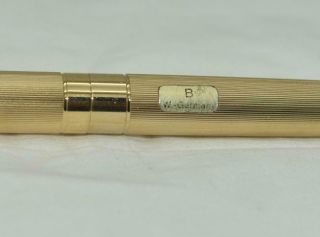 Vintage MONTBLANC Noblesse Oblige Fountain Pen Gold Barrel 5