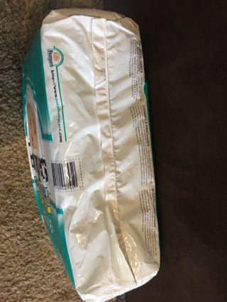 Vintage Pampers Baby Dry Pack Of 34 Diapers 1997 Plastic Back Collectors 5