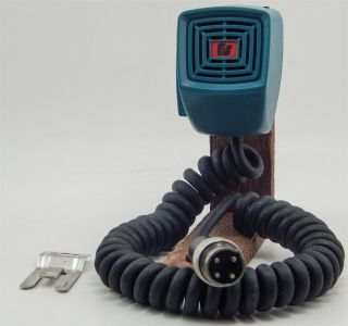 Vntg NOS Rare Federal Signal Corps Blue Fire Fighter Radio Microphone Series B 2