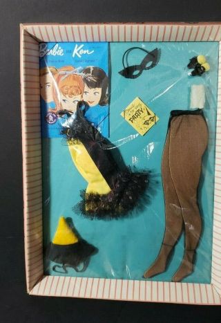 1962 Vintage Barbie & Midge Masquerade Outfit In Package