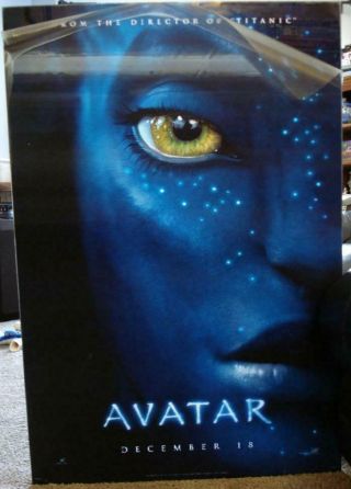 Rare Avatar Lenticular Poster Heavy Plexi W/ Thick Lenticular Layer - Please Read