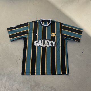 Rare Vintage 1997 Nike La Galaxy Mls Soccer Jersey Away Made In Usa Men 