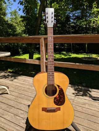 Vintage Sigma Gcs2 Acoustic Guitar With Case