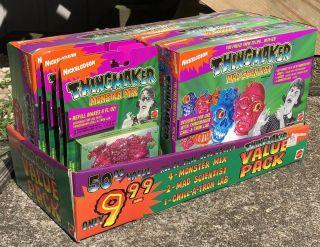 Rare Nos Vintage Store Display Nickelodeon Thing Maker 1994 Mattel Toy Complete