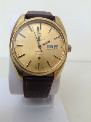 Tissot Seastar Vintage Cal.  2571 Gp Automatic Day/date Watch 1973