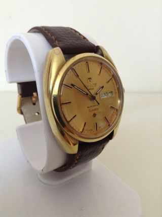 Tissot Seastar Vintage Cal.  2571 GP Automatic Day/Date Watch 1973 3