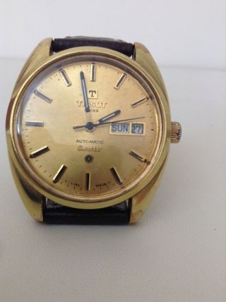 Tissot Seastar Vintage Cal.  2571 GP Automatic Day/Date Watch 1973 8