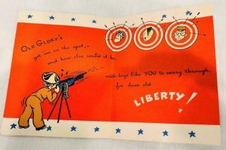 WWII WW2 Military Greeting Card Humorous Hitler Mussolini 2