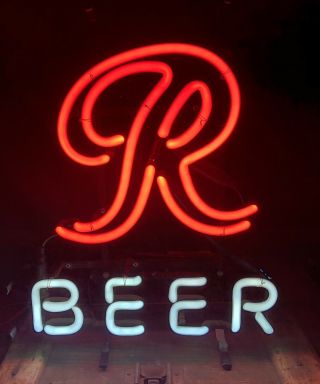 Vintage Rainier Beer Neon Sign