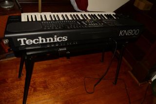 90s Vintage Technics Digital Piano Sx - Kn800 Midi Keyboard Pcm Synthesizer Synth