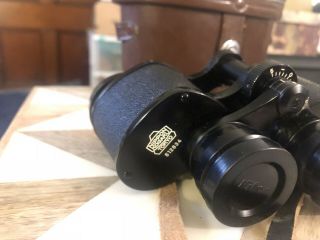 Vintage Nikon Nippon Kogaku 9x35 J - B7 Binoculars w/ Case 2