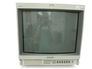 Vintage 19 " Professional Sony Pvm - 1953md Trinitron Crt Color Video Gaming Monitor