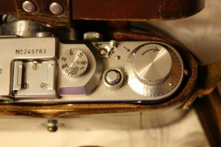 Vintage Leica DRP Ernst Leitz Wetzlar Camera With Summar f=5cm 1:2 Lens 5