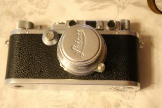 Vintage Leica DRP Ernst Leitz Wetzlar Camera With Summar f=5cm 1:2 Lens 6