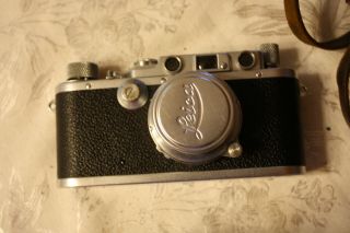 Vintage Leica DRP Ernst Leitz Wetzlar Camera With Summar f=5cm 1:2 Lens 8