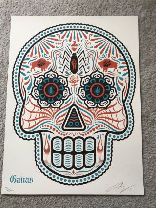 Ernesto Yerena - Day Of The Dead Print (2011) - Signed & 70/300 - Obey - Rare