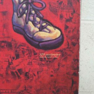 RARE Vintage Division 23 129cm Twin - Tip NBA Themed Snowboard Jordan Barkley LEE 2