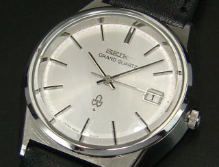 Seiko Grand Quartz 1976 Vintage Mens Watch 4842 Reloj From Japan